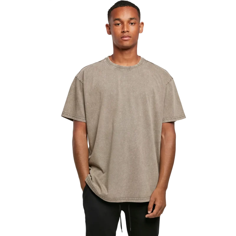 ACID WASHED HEAVY OVERSIZE TEE